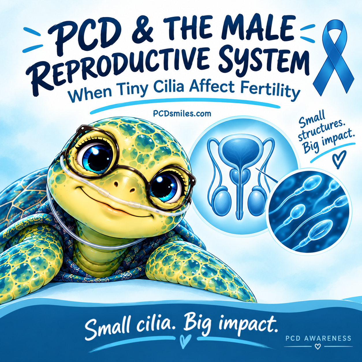 PCD and the Male Reproductive System: When Tiny Cilia Affect Fertility
